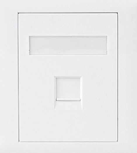 Astrotek CAT6 RJ45 Network Wall Face Plate Outlets 86x86mm 1 Port Socket Kit Astrotek CAT6 RJ45 Network Wall Face Plate Outlets 86x86mm 1 Port Socket Kit